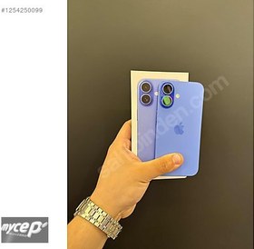 Resim Apple iPhone 16 İkinci El TR | 256 GB | Laciverttaş 