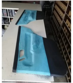 Resim Tempra-tipo Kapı Döşemesi Yeşil 