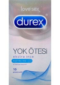Resim Durex Yok Ötesi Ekstra İnce Ekstra His Prezervatif 10'lu 