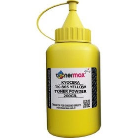 Resim Toner Max® Kyocera Mita TK-865 / Taskalfa 250CI / 300CI Sarı Toner Tozu 