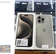Resim Apple iPhone 15 Pro Max İkinci El TR | 1 TB | Natürel Titanyum İkinci El 15 PROMAX 1TB PİL 92 TR HATASIZ