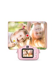 Resim Fillikutum Mini Eğitici Çocuk Fotoğraf Makinesi Kılıflı Kamera Çocuklar İçin Dijital Fotoğraf ve Oyun Makinesi 