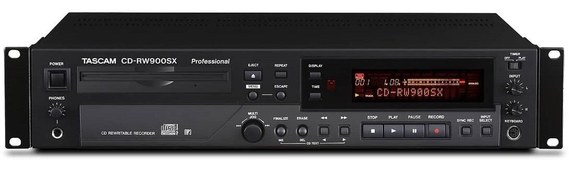 Resim Tascam CD-RW900SX Profesyonel CD Kaydedici/Oynatıcı 