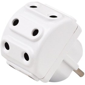 Resim gördur (6adet) 5 Li Fiş Golyat Priz Çoğaltıcı Aparat 