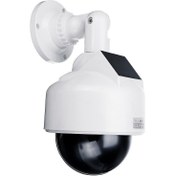 Resim BDZ Mall Solar Güç Sahte Kamera Cctv Gerçekçi Kukla Güvenlik Kam Simülasyon Monitörü (Yurt Dışından) 