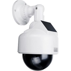 Resim BDZ Mall Solar Güç Sahte Kamera Cctv Gerçekçi Kukla Güvenlik Kam Simülasyon Monitörü (Yurt Dışından) 