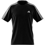 Resim adidas Erkek Train Essentials 3-stripes Training Siyah Tişört Ib8150 