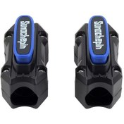 Resim Xuweiwei Kh-blue Universal Motorcycle Fairing Koruma Motor Kapagi 2 Parca 20 24 26mm Tup Cerceve 