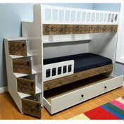 Resim Pretty Mdf Çelik Profilli Yavrulu Ranza Cb M1 