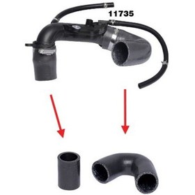 Resim IBRAS 11758 IBRAS TURBO HORTUMU KANGOO II-III-CLIO II-III-LOGAN 1 