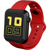 Resim Xindoker V6 Akıllı Bileklik 1.44 İnç Ips Renkli Ekran, Kalp Atımı-tansiyon Spo2 İzleme, Spor Modları, Arama-mesaj Bildirimi, Kırmızı 