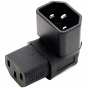 Resim C13-c14 90 Derece Power Adaptör 