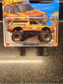 Resim HOT WHEELS 1/64 CHEVY BLAZER 4X4 