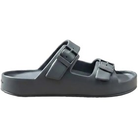 Resim Calvin Klein ERGON EVA DOUBLE BAR Koyu Gri Erkek Terlik 
