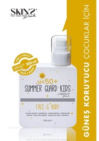 Resim Skins Derm Summer Guard Kids Spf50+ Face & Body Güneş Kremi 100 Ml 