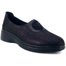 Resim Mammamia 7220 25ya Kadın Günlük Ayakkabı Siyah Simli Siyah Simli 