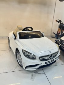 Resim Mercedes Gtr 12 Volt Akülü Araba Beyaz 