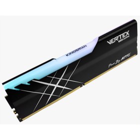 Resim Kıngsman Vertex-B Black Rgb 16GB 5600MHZ Ddr5 KSD516G56C40VTR Pc Ram 