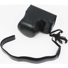 Resim Wondernest Zv-e10 Zve10 Vintage Sony Siyah Pu Deri Omuz Çantası Lens Koruyucu Kılıf Kapak İçin Gövde Butu Askılı - Ra 