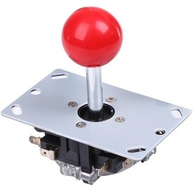 Resim Red-8 Yollu Arcade Oyunu Joystick Topu Joy Stick Kırmızı Top Değiştirme Dıy Kiti Oyun Aksesuarları 