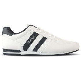 Resim Slazenger Omega Erkek Beyaz Sneaker Ayakkabı SA22LE031-004 