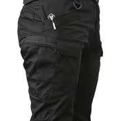 Resim X7 Erkekler için Çok Fonksiyonlu Cepli Taktiksel Kargo Pantolonu, Dayanıklı Esnemez Kumaş ve Makinede Yıkanabilir - Yürüyüş, Dış Mekan ve Günlük Giyim için Normal Kalıp (İlkbahar/Yaz/Sonbahar), Yürüyüş Pantolonları | Düz Renk Tasarımı | Güçlendirilmiş Cep Tasarımı, Kamp Ekipmanı 