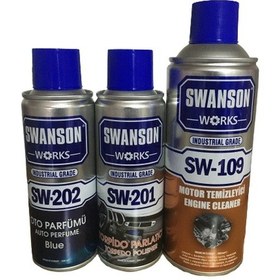 Resim Swanson Works Torpido Oto Parfüm Motor Temizleyici 