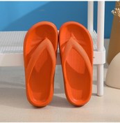 Resim Kadın Serin Terlik Yumuşak Alt Banyo Kalın Tabanlı Kaymaz Terlik Erkek Orange 