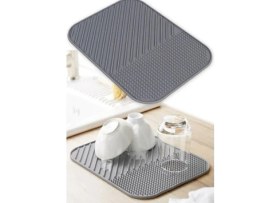 Resim Hane216 Silikon Bulaşık Kurutma Matı - Bulaşıklık - Bulaşık Altlığı - Bulaşık Kurutmalığı 