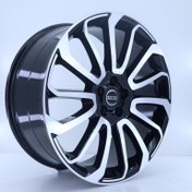 Resim R1 Wheels 22 inç 5*120 ET45 Siyah Jant Takımı (J-325) 