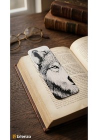 Resim Kurt Figürlü Portre Tasarım Kabartma Dokulu Kitap Ayracı - Modern Kitap Aksesuarı 