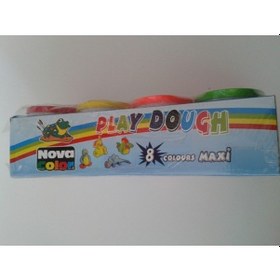 Resim Nova Color Maxi Oyun Hamuru 8 Renk X 130 G 