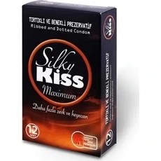 Resim Censan Silky Kiss Maximum Tırtıklı ve Benekli Prezervatif 