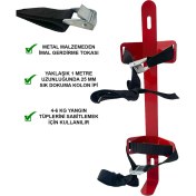 Resim Bilge 6 kg Yangın Tüpü Askı Aparatı-Ağır Iş Makinaları ve Titreşim Alanları Için Ideal 