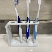 Resim Root Made Diş Fırçası Standı 4'lü Diş Fırça Düzenleyici Banyo Organizer 