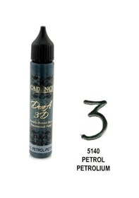 Resim Cadence Dora 3D Boyutlu Boncuk Boya Petrol 5140 