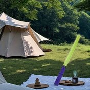 Resim 4 Boyut Mevcut DMS Unisex Kendini Savunma PU Baton - Yüksek Sıcaklık, Esneklik Dayanıklı Malzeme ile -Korozyon Floresan Kaplamalı ve Siyah Kaymaz Tutamaç; Aile, İçeride/Dışarıda Araba için 5 Farklı Senaryo: Koruma, Eğlence, Ergonomik El Tasarımı Halloween Ürün 