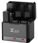 Resim Xvive Battery Charger Case + 3 Pil 