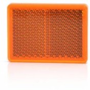 Resim WAS Kedi Gözü Reflektör Sarı Bisiklet Motosiklet Kamyon Araç Reflektörü 55 X 40 Mm 