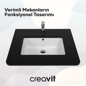 Resim Tezgah Altı Lavabo 38*51 cm Beyaz 