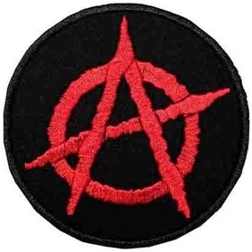 Resim Anarchy Logo Patch Yama Çok Renkli 