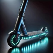 Resim Çok Renkli LED Scooter Işık Barı - Esnek, Bükülebilir, Yapışkan Arka Yüz ile Kolay Kurulum, Bisikletler ve Elektrikli Araçlar için İdeal, İç/Dış Mekan Dekoru, Ortam Oluşturma, Bisiklet Aydınlatma Aksesuarı, Modern Scooter Aksesuarı, Yüksek Kaliteli Işıklar 