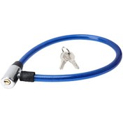 Resim Sones Anahtarlı Motosiklet Bisikleti Hırsızlığa Karşı Kilit Mavi 