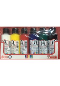 Resim Monalisa Akrilik Boya 6X70 Ml Şişe Südor Marka 