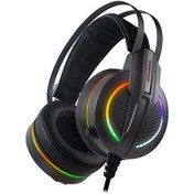 Resim Rampage RM-K6 STARK PLUS USB 7.1 Double RGB Efektli Metalik Gri Surround Gaming Oyuncu Mikrofonlu Kulaklık Rampage RM-K6 STARK PLUS USB 7.1 Double RGB Efektli Metalik Gri Surround Gaming Oyuncu Mikrofonlu Ku...