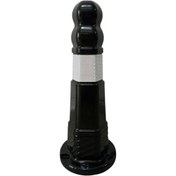 Resim Hayat Trafik EKO Altıgen Delinatör, Yol Dubası 60 cm Siyah 