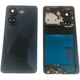 Resim Tecno Camon 20 Pro Arka Pil Kapağı + Orta Çıta Mavi Çok Renkli 