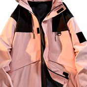 Resim 2024 Sonbahar Yeni Çiftin Rahat ve Şık Dış Mekan Yürüyüş Rüzgar Geçirmez Kadın Ceketi 