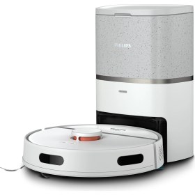 Resim Philips XU3110/02 3100 Serisi HomeRun Aqua Islak Kuru Temizlik Robotu, Otomatik Boşaltma İstasyonlu, HomeRun, Açık Renk & Beluga Metalik, 