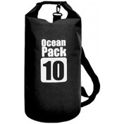 Resim Dofolink Siyah 10l Tek Askılı 500d Pvc Su Geçirmez Çanta - Kayak, Akıntı, Sahil Aktivite İçin Dayanıklı Kuru Torba Çok Renkli 